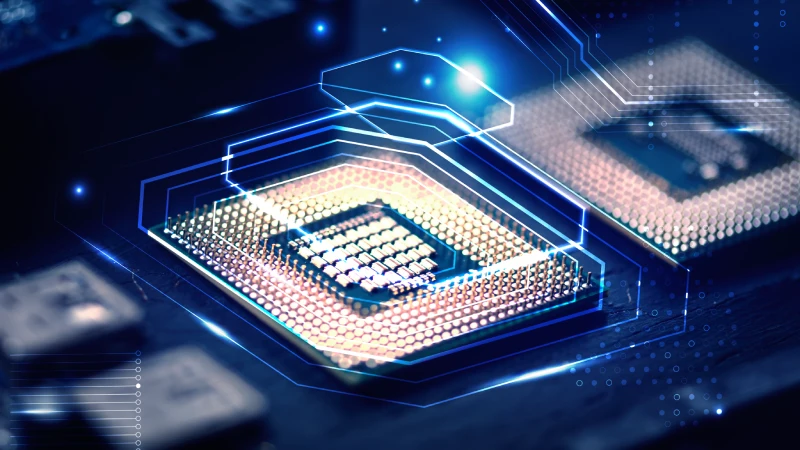 smart microchip background motherboard closeup technology NVIDIA's