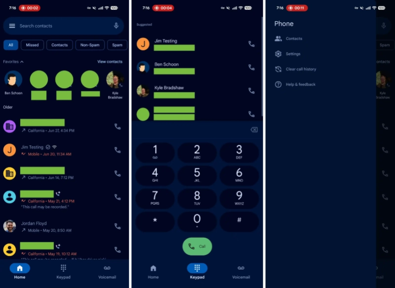 google dialer keypad google dialer keypad