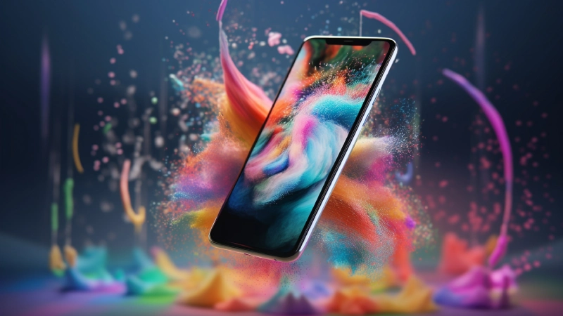 phone display phone display