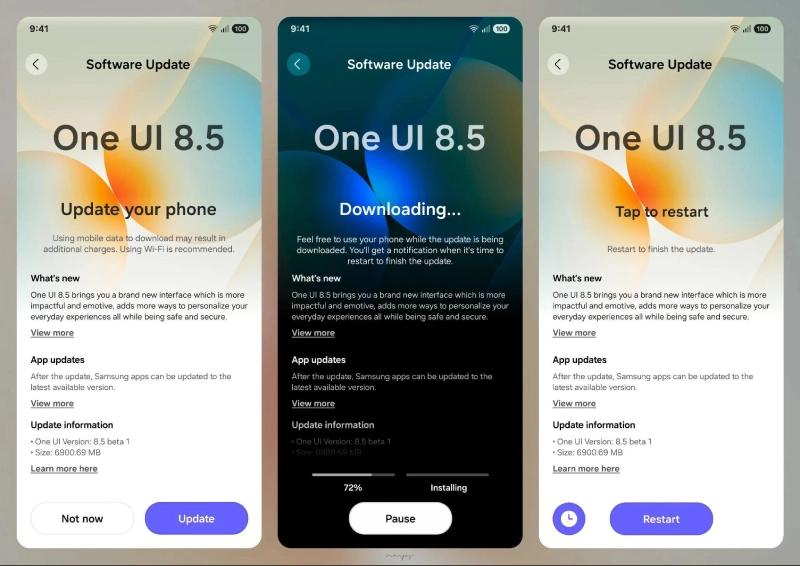 one ui 8.5