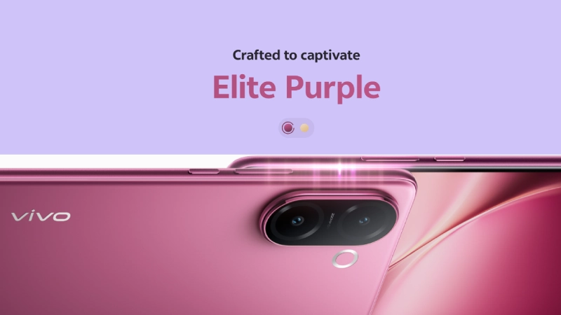 vivo v60e elite purple