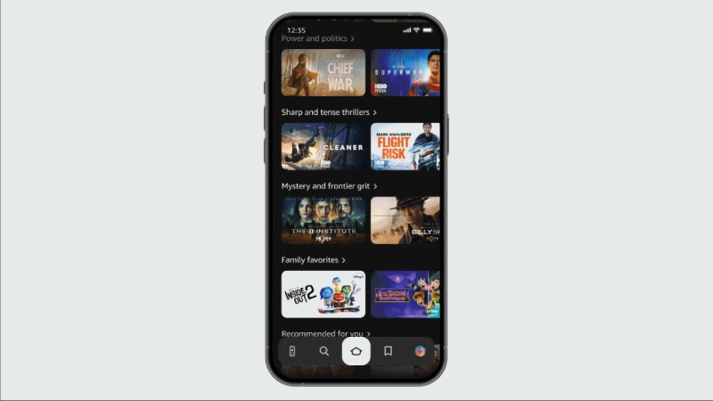 amazon fire tv in mobile