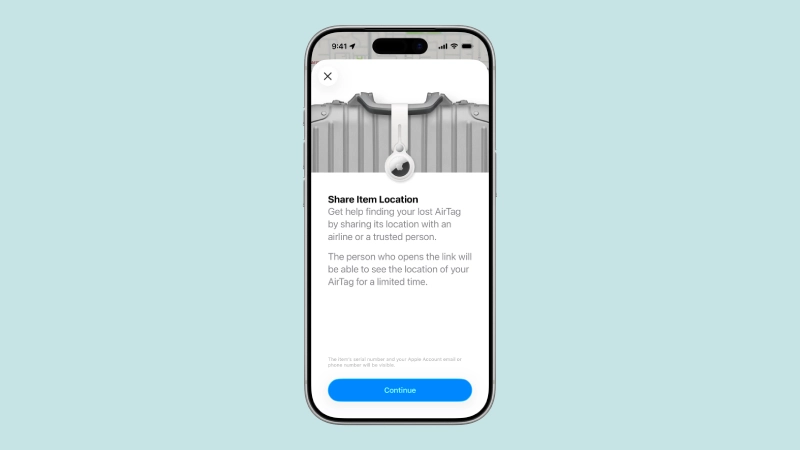 apple airtag item location Apple AirTag