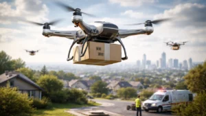 Autonomous Delivery Drones