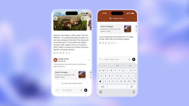 openai ad feature ChatGPT ads