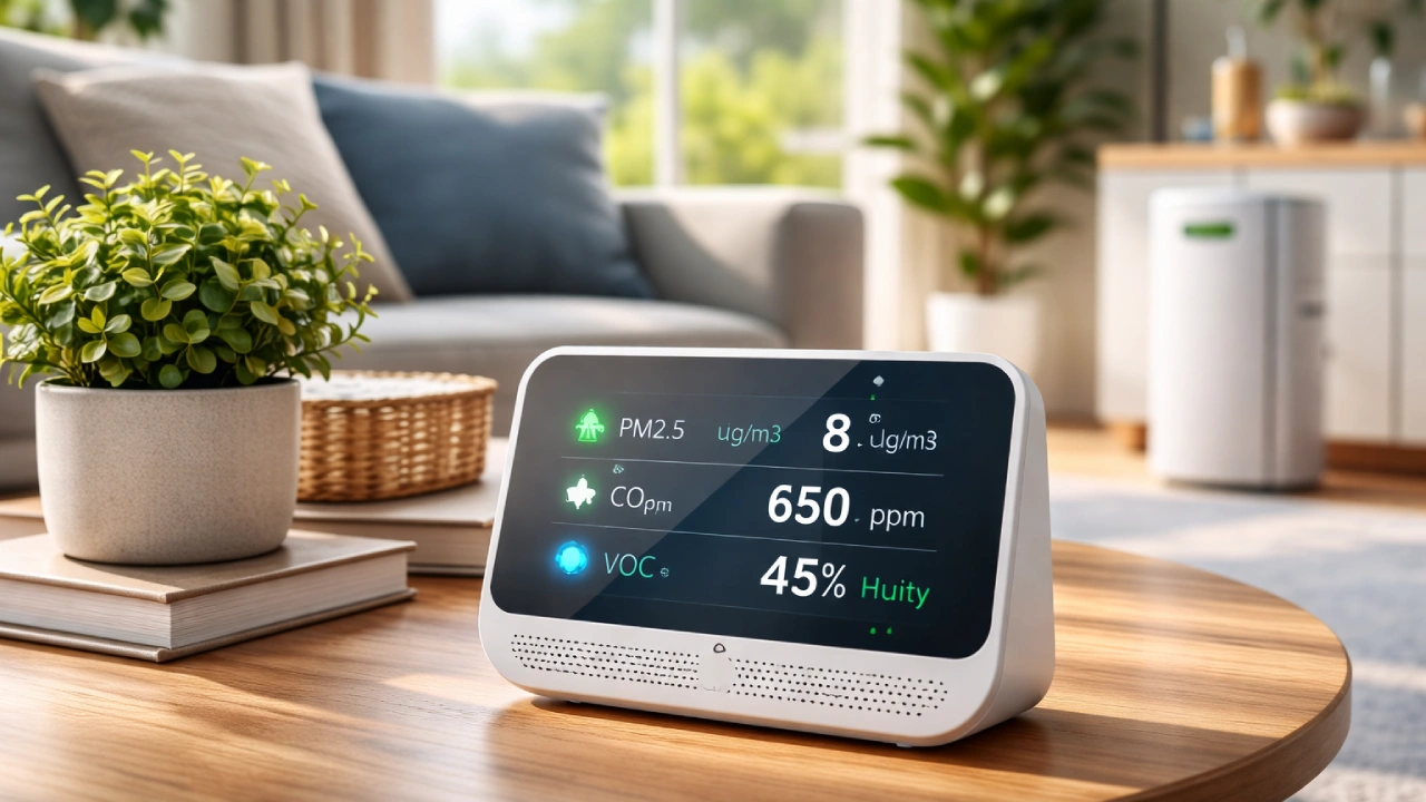 home air quality monitoring