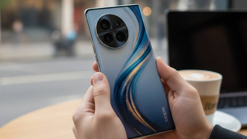 person holding an oppo phone OPPO Find X10