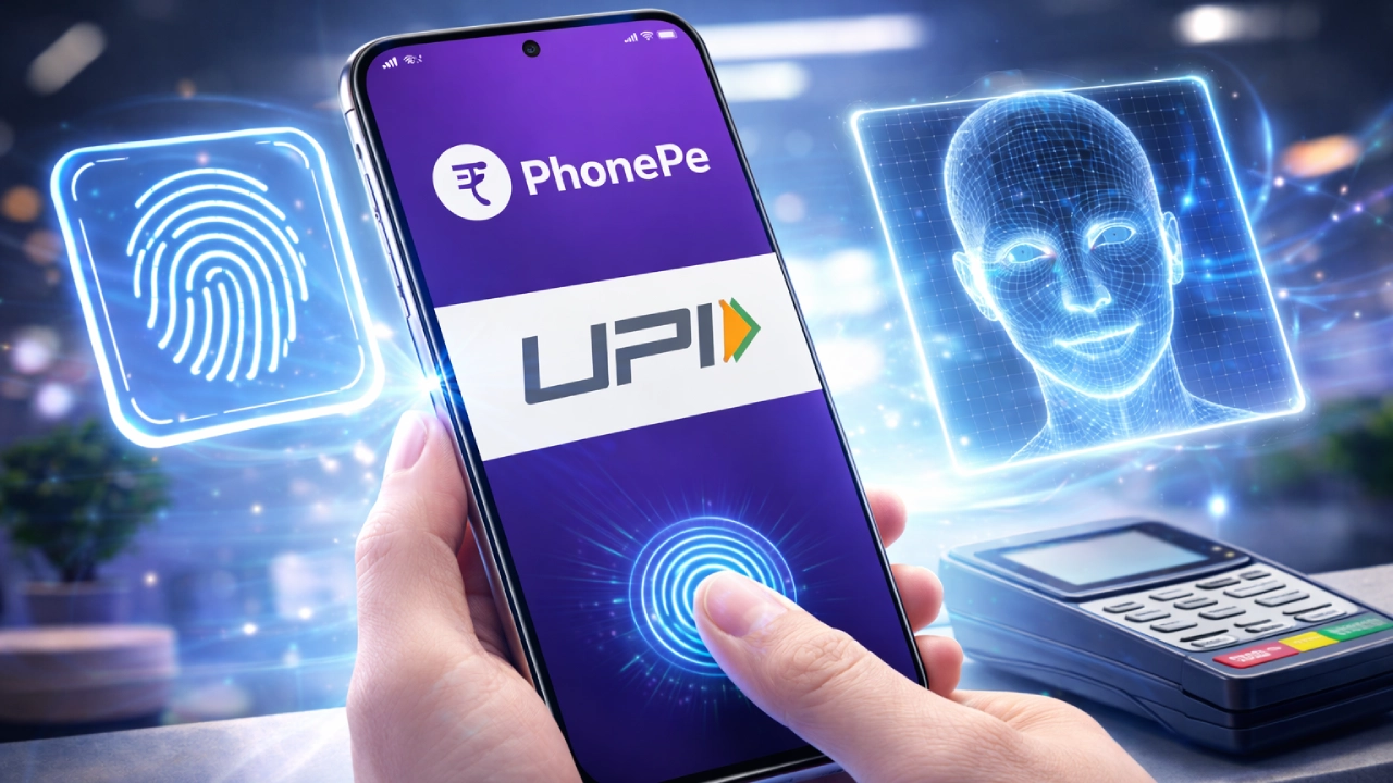 PhonePe Biometric UPI