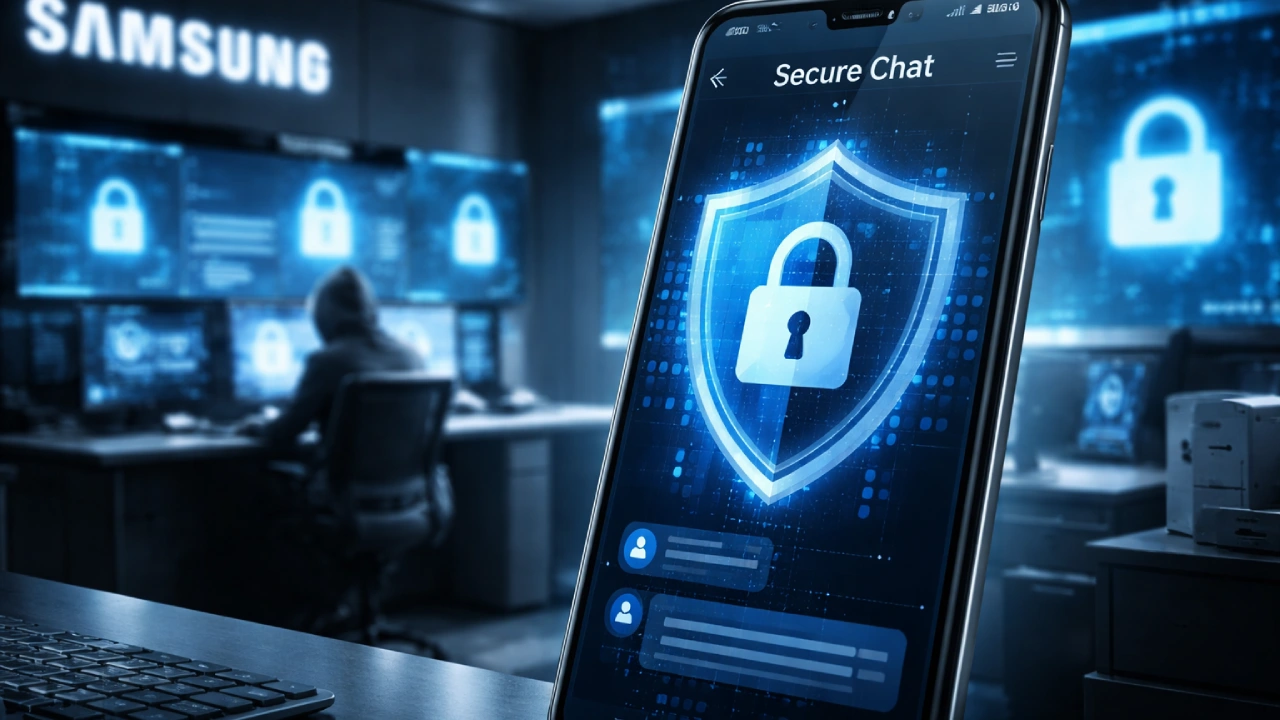 Samsung Rolls Out Secure Chat